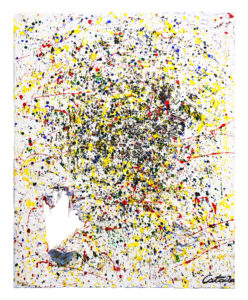 撕裂  -艺术家 凯撒·卡塔尼亚 的 当代艺术 画作